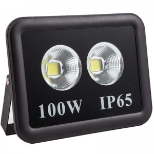 Đèn pha LED ngoài trời 100W - IP65 pha tròn (2*50w)